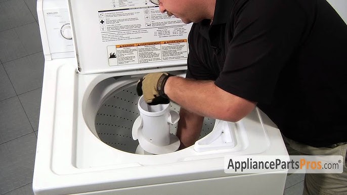 How to Clean a Washer Lint Trap