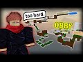 I made an OBBY for EARLY ACCESS in Roblox Jujutsu Shenanigans.
