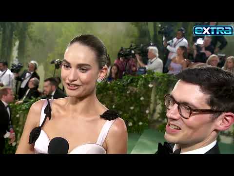 Lily James Channels a PRINCESS in 'Romantic' Met Gala 2024 Gown