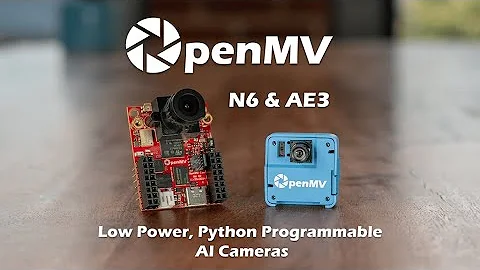 A Kickstarter Project We Love: OpenMV N6 & AE3: Low Power, Python Programmable AI Cameras