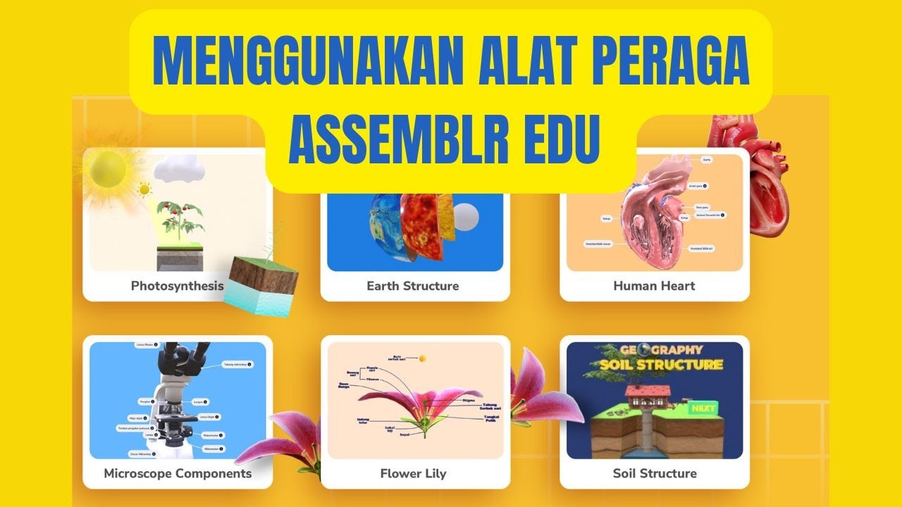 TUTORIAL MENGGUNAKAN ALAT PERAGA ASSEMBLR EDU - YouTube