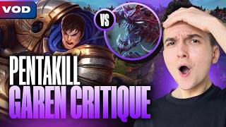 JE REJOUE GAREN CRITIQUE ET JE FAIS UN PENTAKILL - Garen ...