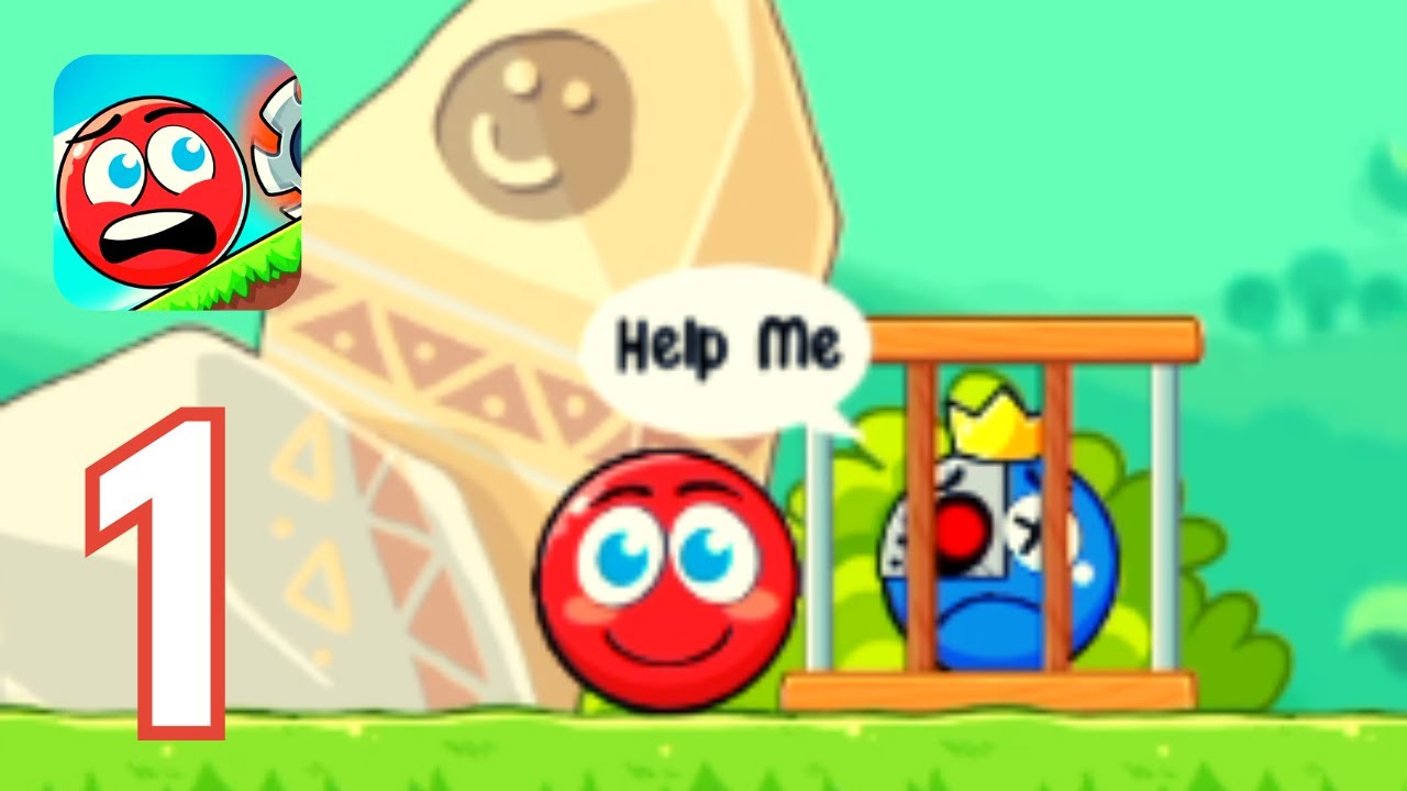 Red Bounce Ball Heroes gameplay Android,ios Part 1