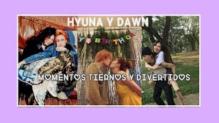 Hyuna Y Dawn [Momentos tiernos y divertidos] parte 2.