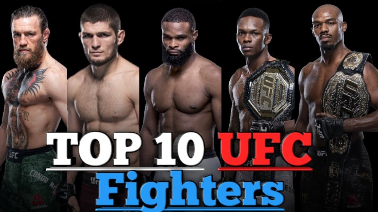 Who are the 10 best black fighters in the world currently?