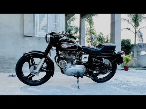 Bullet Modified 350 standard and classic !! Modified bullet in Punjab ...