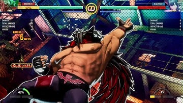 FATAL FURY: City of the Wolves OPEN β 2 Tizoc combo