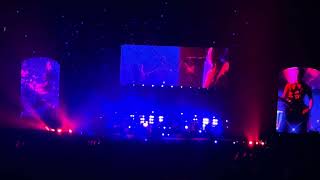 Split Screen - Kings of Leon Live at The Climate Pledge Arena in Seattle, Washington 8/29/2024