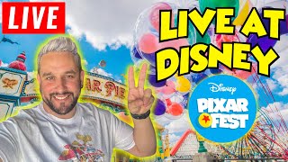 🔴 LIVE AT DISNEY! | DISNEYLAND | DCA | PIXAR FEST