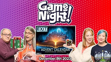 GameNight! 24 Days of Christmas - Exit: The Game Advent Calendar The Hunt for the Golden Book Day 8