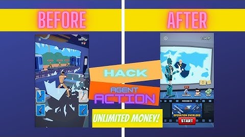 how to hack agent action game 😈😈😈 | agent action unlimited money