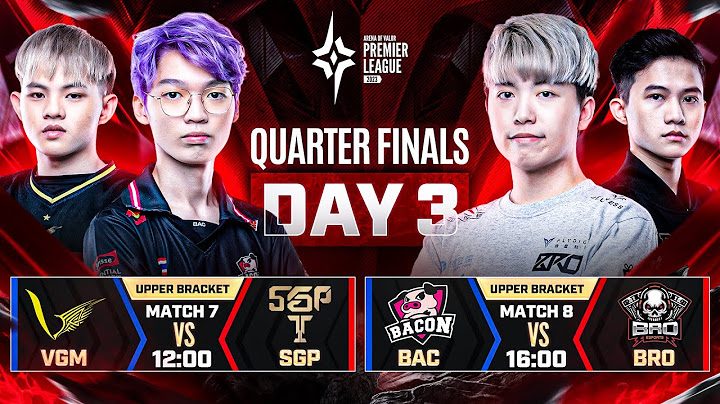 การแข่งขัน RoV นานาชาติ APL 2023 รอบ Quarter Finals วันที่ 3