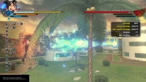 Dbx2 Goku (Super Saiyan 4) Combo