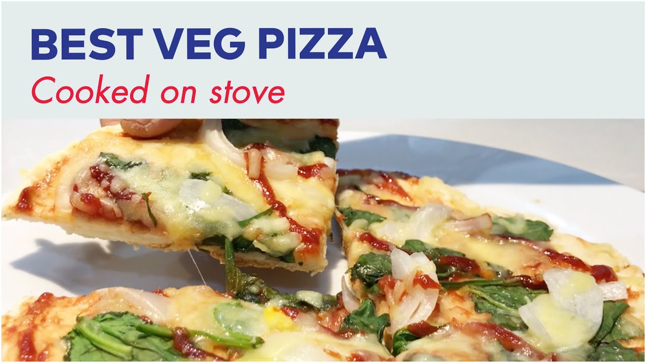 Best Pizza Cooked on Stove / How to Cook Pizza on Stove / Cook Pizza on