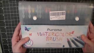 Puroma Watercolor Brush Pens Review
