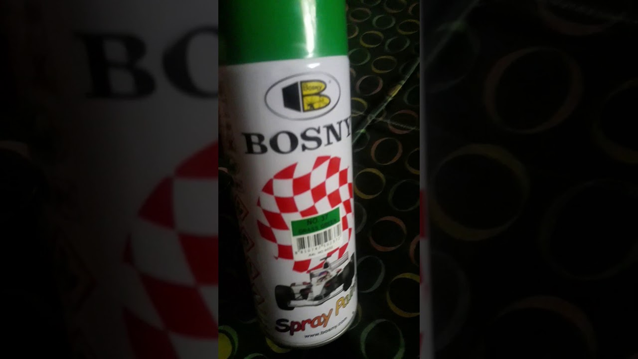 bosny spray paint for bike