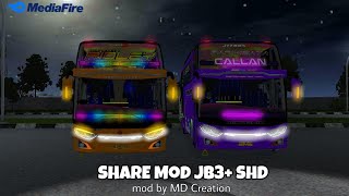 Share Mod+Livery STJ ATJ JB3+ SHD || Bussid || Full Cinematic