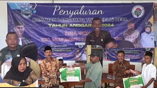 Pemdes Wonorejo Salurkan BLT DD Periode 10, 11, dan 12 Kepada 50 KPM