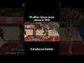 If LeBron James career started in 1973 part 8