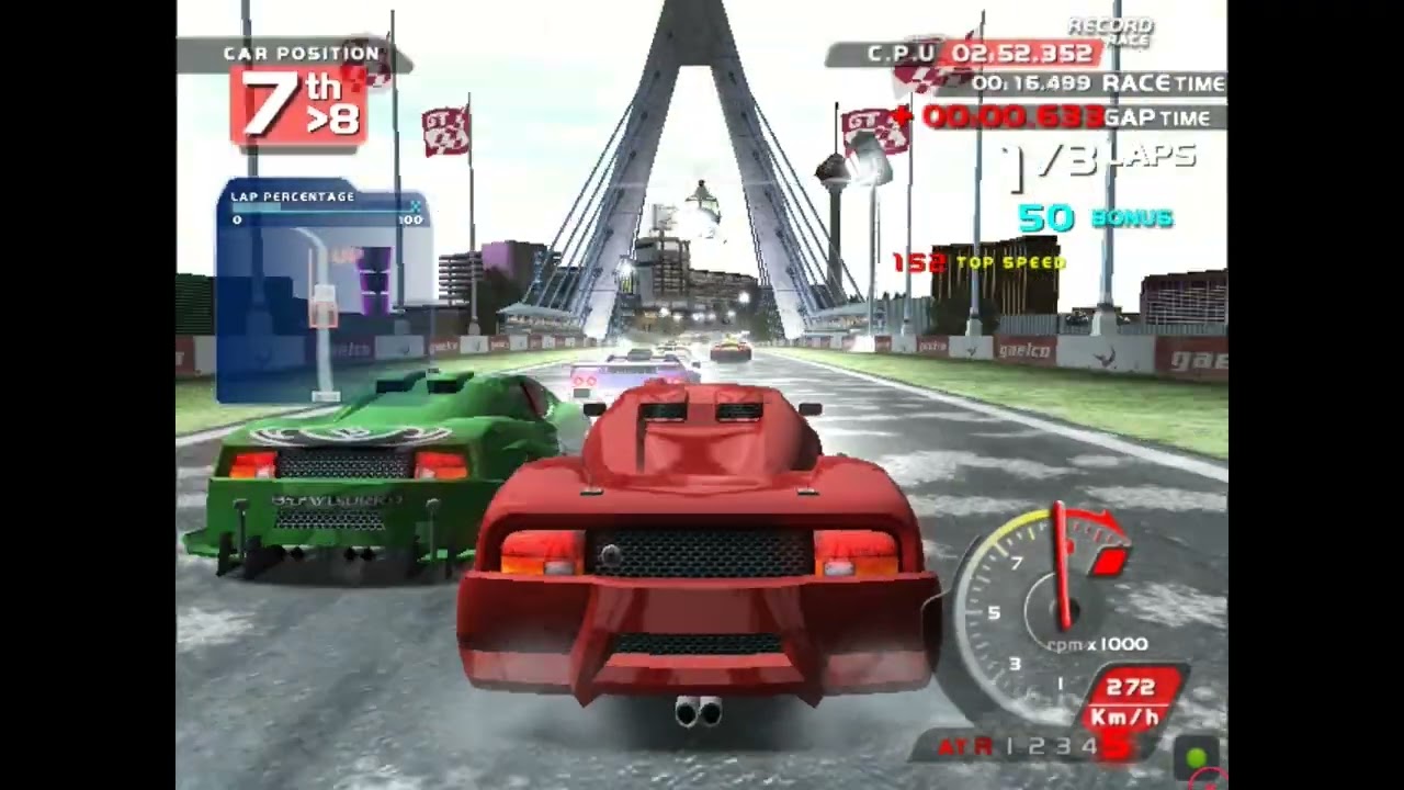 Gaelco Championship Tuning Race - Gameplay  w Steering Fix (Teknoparrot)