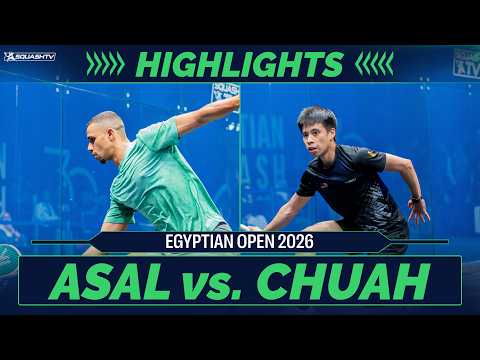 🇪🇬 Asal v Chuah 🇲🇾 | Egyptian Open 2026 | ROUND 2 HIGHLIGHTS