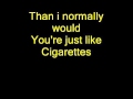 Boomarang - Cigarettes (Lyrics Video)