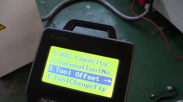 tool offset setting, solving problems of Trident ATC machine