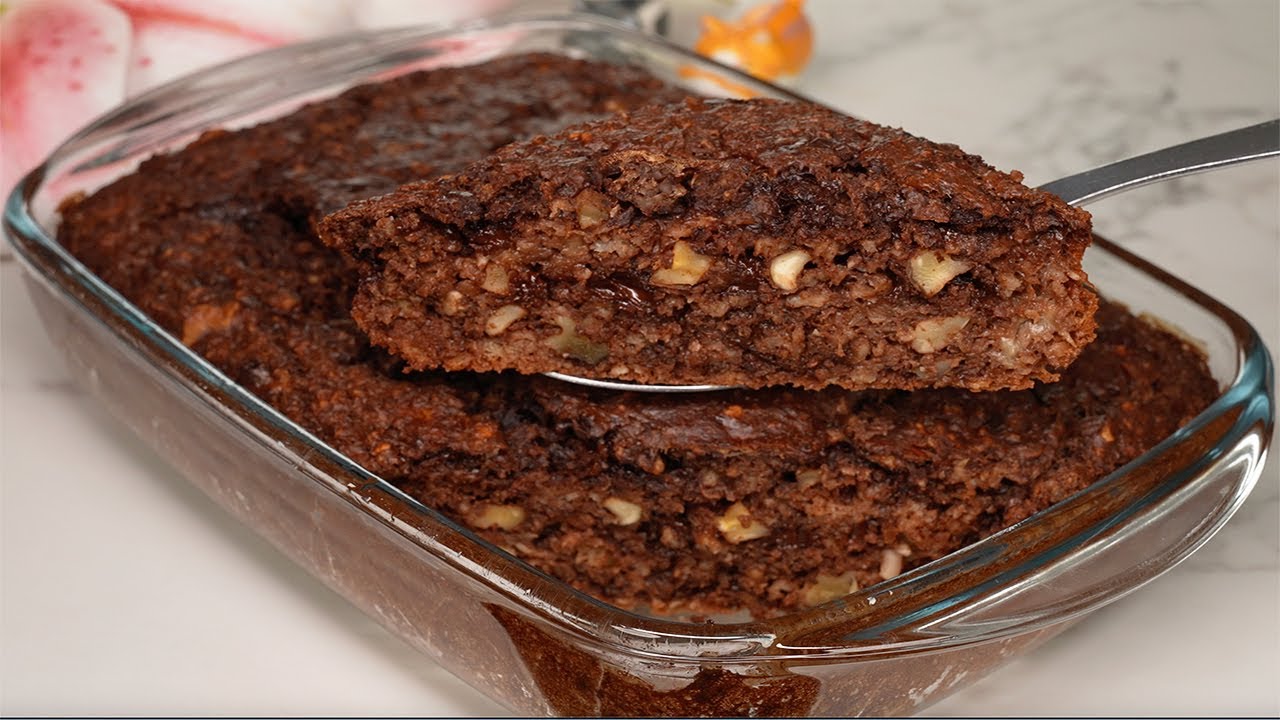 Weź płatki owsiane, kakao i banany i zrób ten Zdrowy deser odchudzający! Bezglutenowe, BEZ cukru!