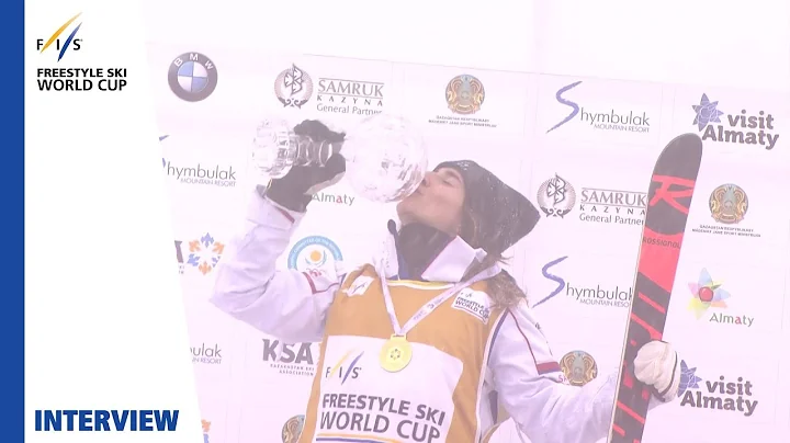 Perrine Laffont | "I think is so great" | Shymbulak | Ladies' Dual Moguls | FIS Freestyle Skiing