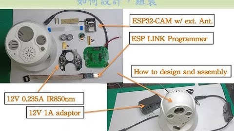自製 YTT ESP32-CAM 監視器 - 如何使用，安裝，設計｜芸庭樹工作室