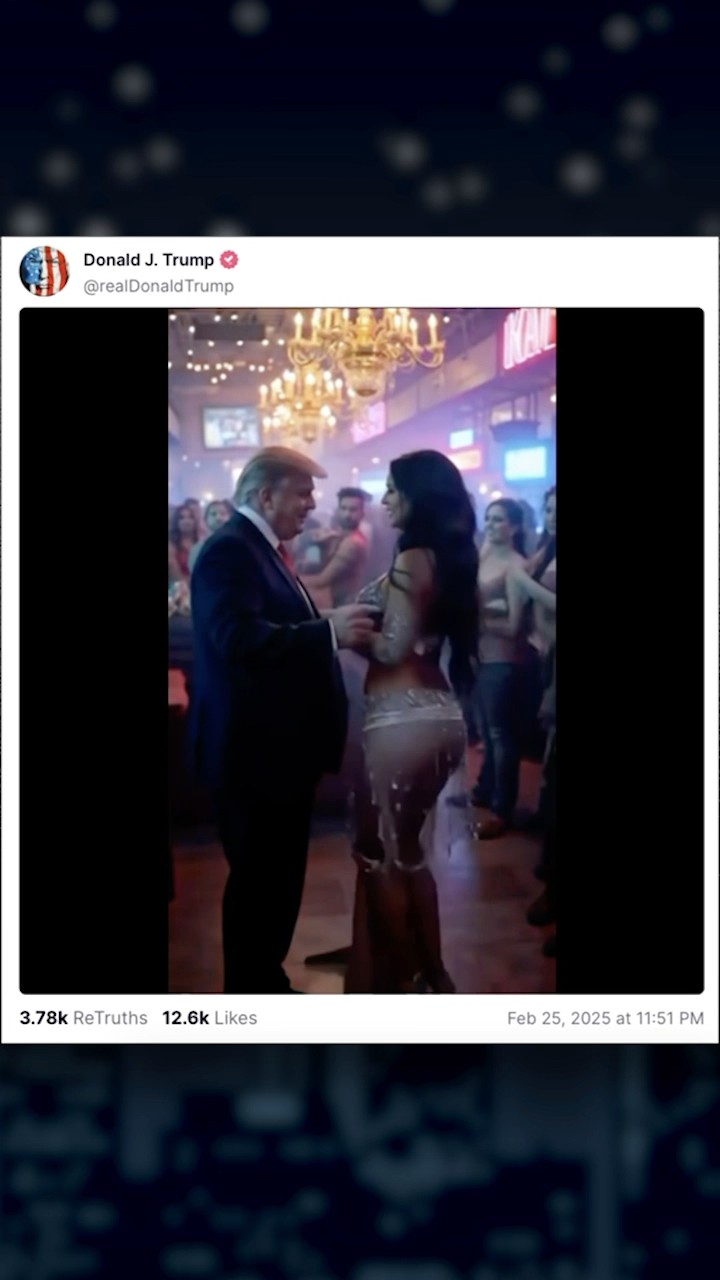 Donald #Trump posted an absolutely insane Gaza video… #Kimmel