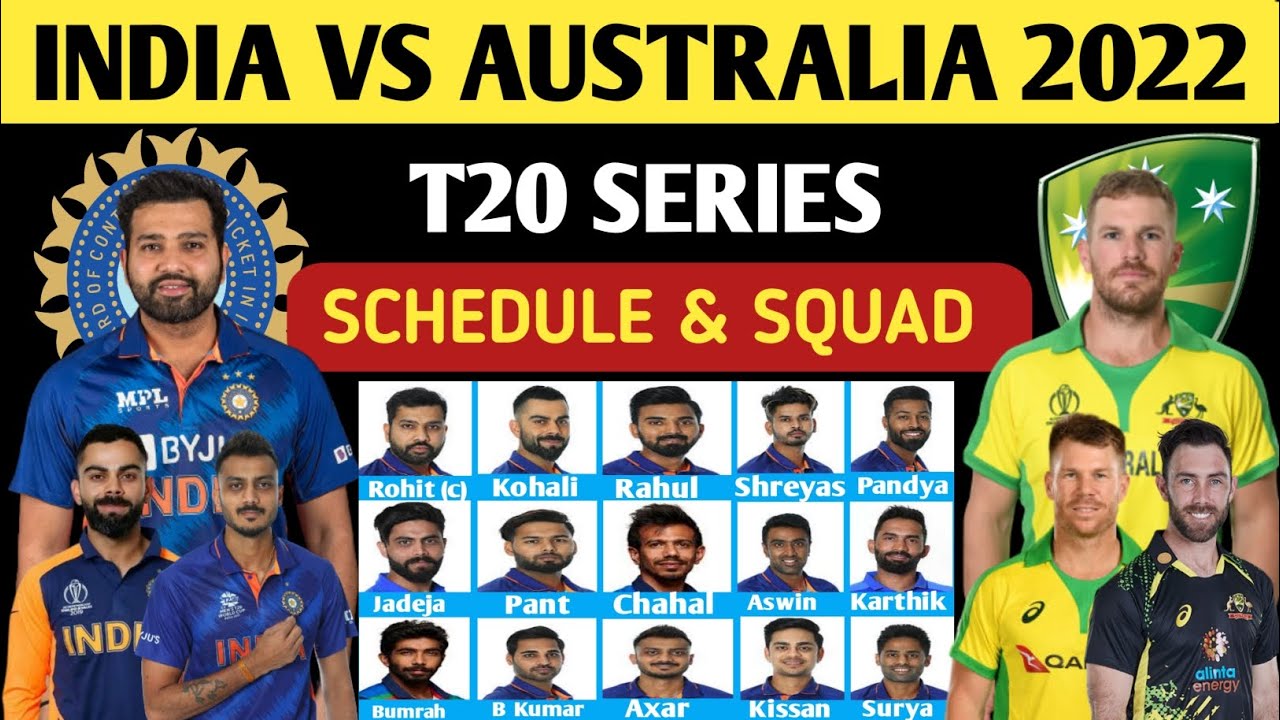 india tour australia 2022 squad