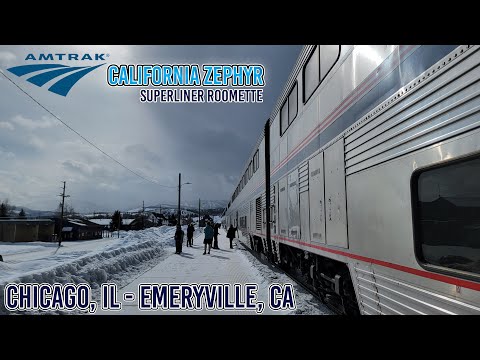 Riding Amtrak's California Zephyr | Superliner Roomette | Chicago-Emeryville