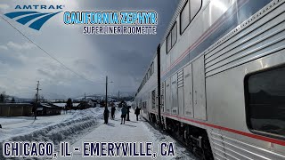 Riding Amtrak's California Zephyr | Superliner Roomette | Chicago-Emeryville