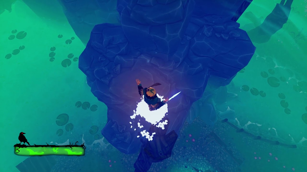 Pumpkin Jack - The Cursed Swamp first puzzle complete skip (speedrun strat)