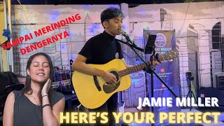 CEWEK-CEWEK HISTERIS , HERE’S YOUR PERFECT - JAMIE MILLER COVER BY DHIVA FRANANDA ACTUAL ACOUSTIC