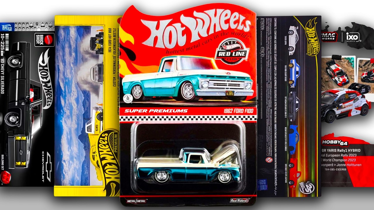 Showcase - Hot Wheels RLC Ford F100, Premium Boxset Mooneyes