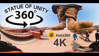 STATUE OF UNITY | 360 WALK-THROUGH | INSTA 360 ONE X | 4K