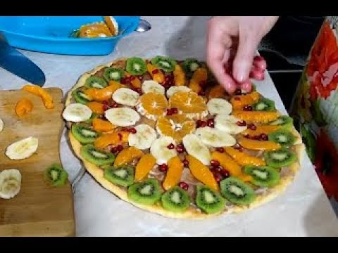 Video: Kako Napraviti Voćnu Pizzu