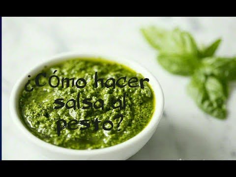 PESTO CASERO - vegano