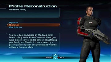 Mass Effect Trilogy - (HD) Mass Effect Playthrough Pt. 1 (Character Creation)