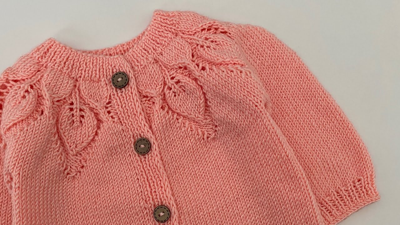 Robası yaprak model hırka