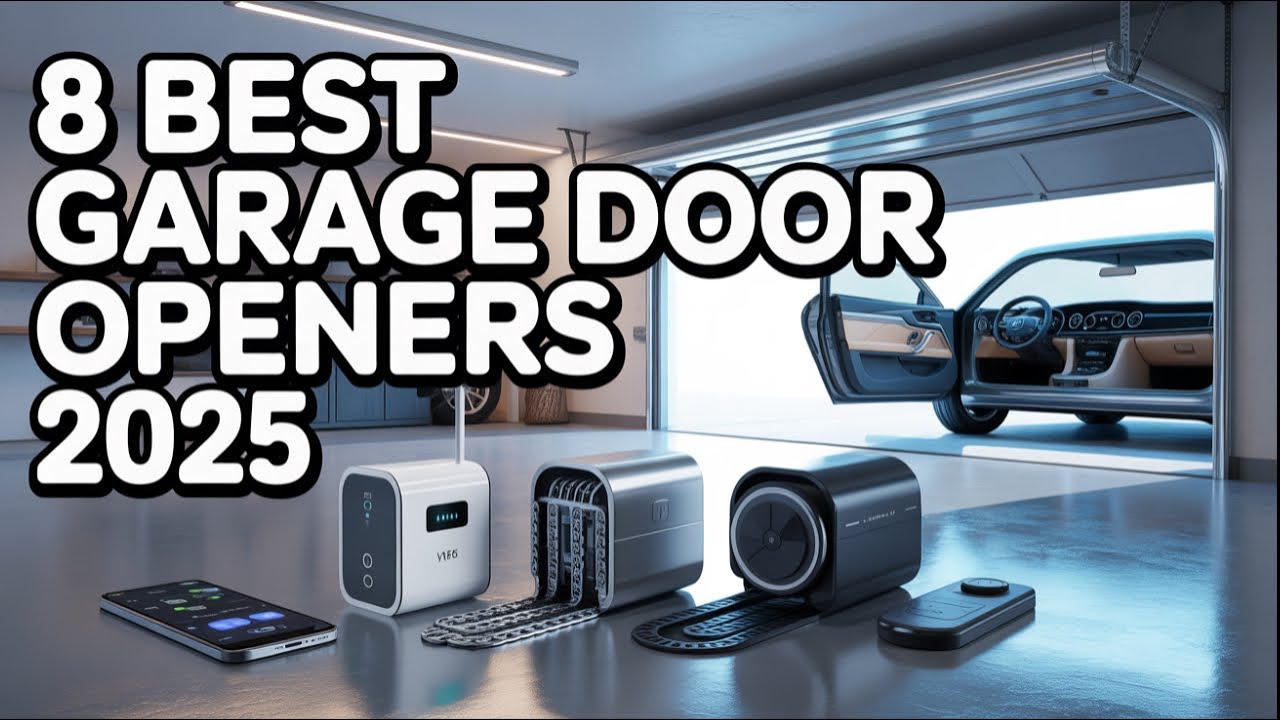 ✅Топ-8 лучших автоматических открывателей гаражных ворот в 2025 году