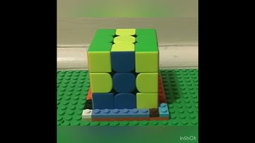 Tricking the cubing robot with a corner twisted cube! Can we get under 3 seconds?