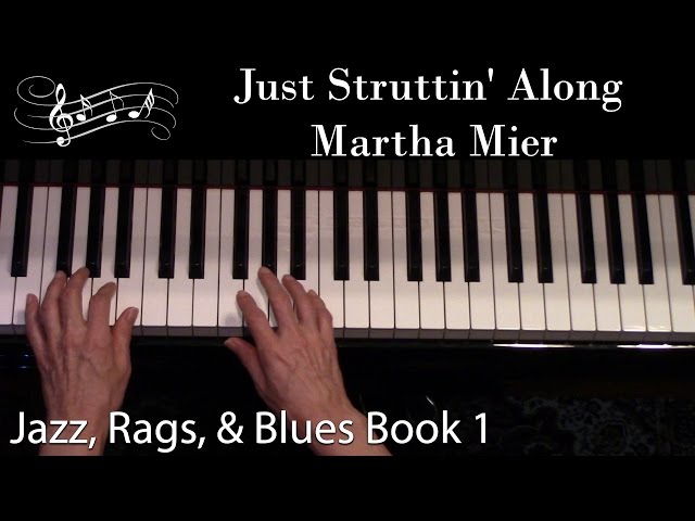 Martha Mier Jazz Rags And Blues Book 1