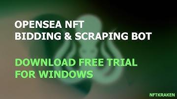 How to make bulk offers | OpenSea Bot | Free download