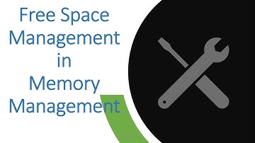 Free space Management in Operating System || Memory Management