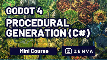 GODOT PROCEDURAL GENERATION - Hexagonal Maps (C#)