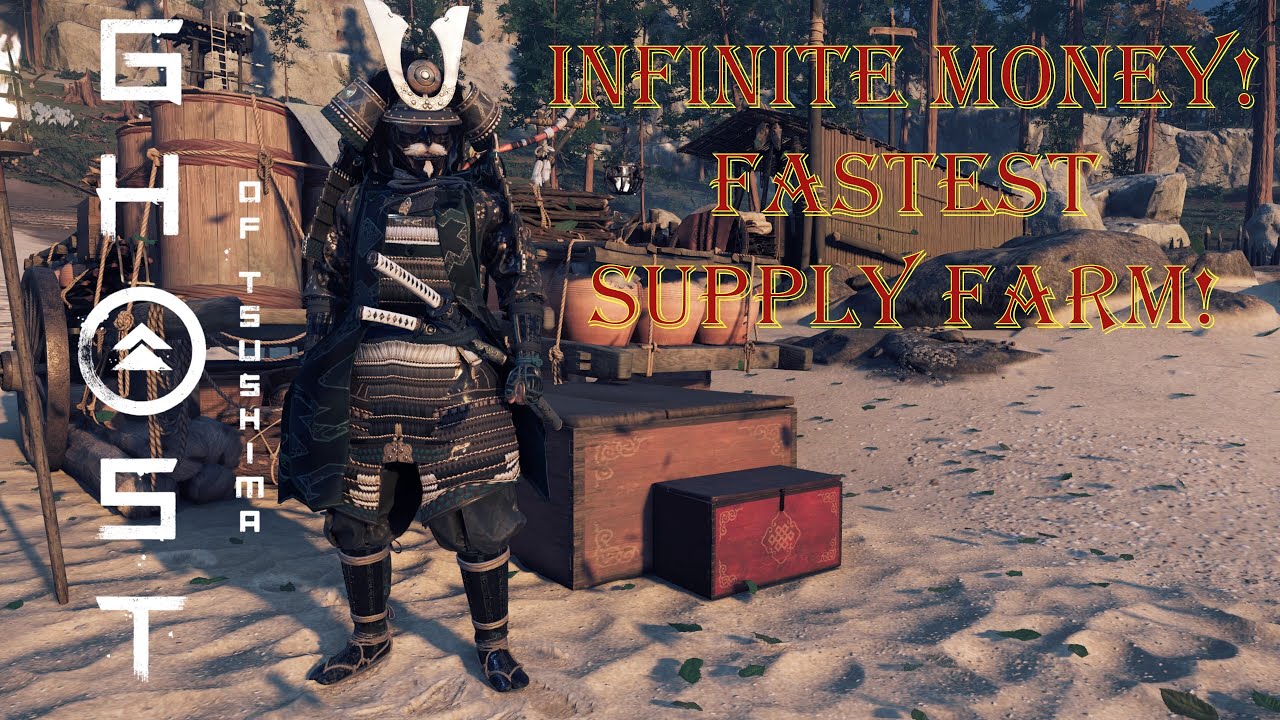 GET UNLIMITED SUPPLIES IN GHOST OF TSUSHIMA! The Fastest Farm Of