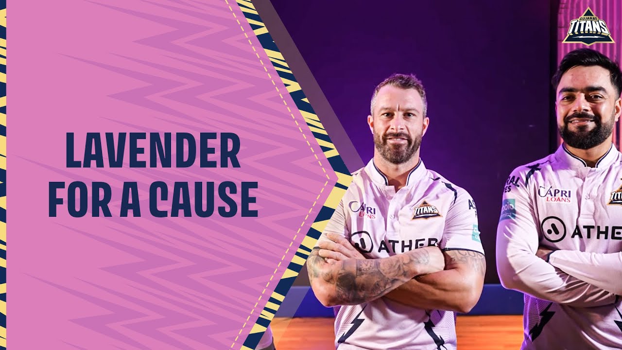 Gujarat Titans | We don lavender in our battle against cancer